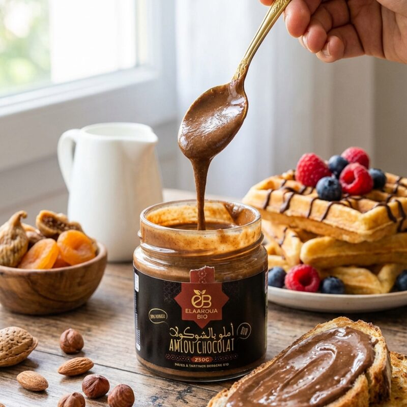 أملو بالشوكولاتة السوداء