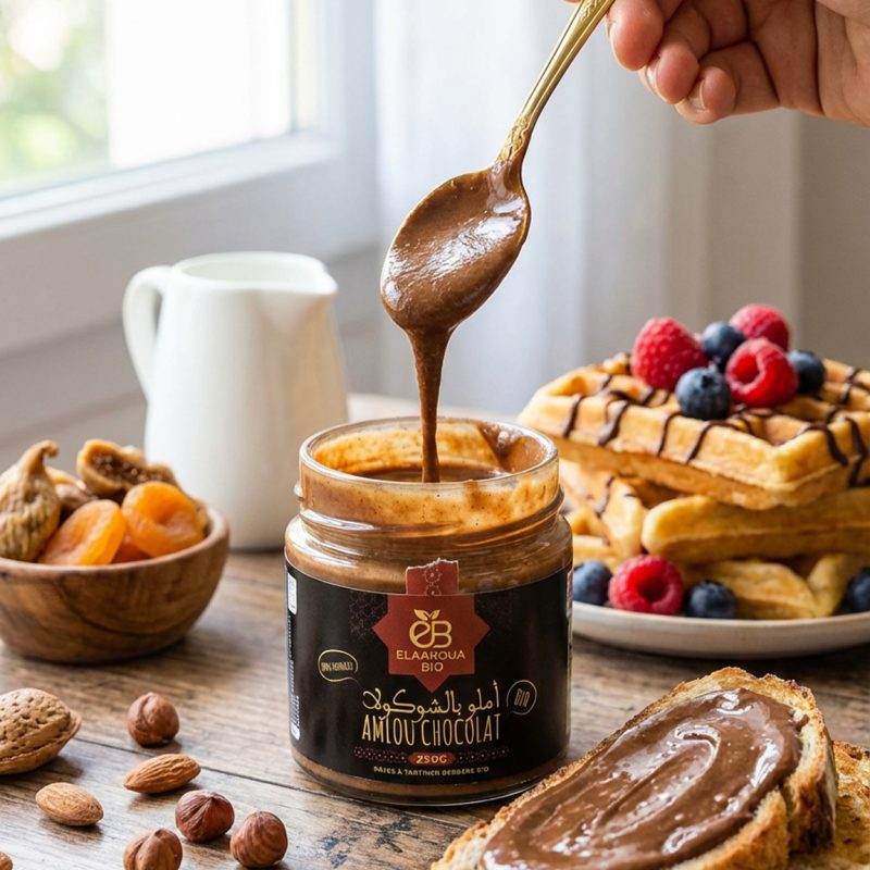 أملو بالشوكولاتة السوداء